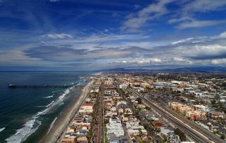 Aerial view or North County - Dental Fillings in San Diego North County