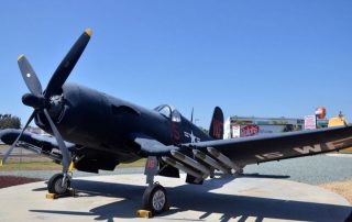 Plane at Flying Leatherneck Aviation Museum in Mira Mesa